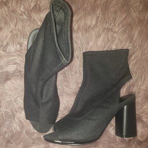 BooHoo Peep Toe Heels